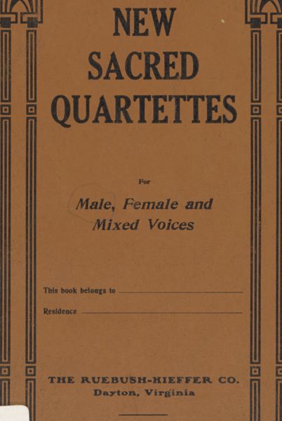 New Sacred Quartettes