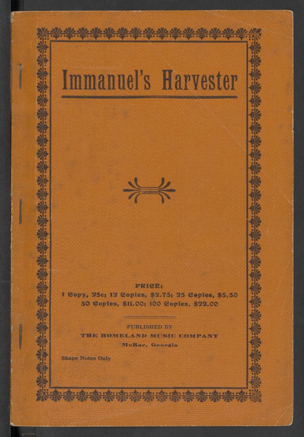 Immanuel's Harvester