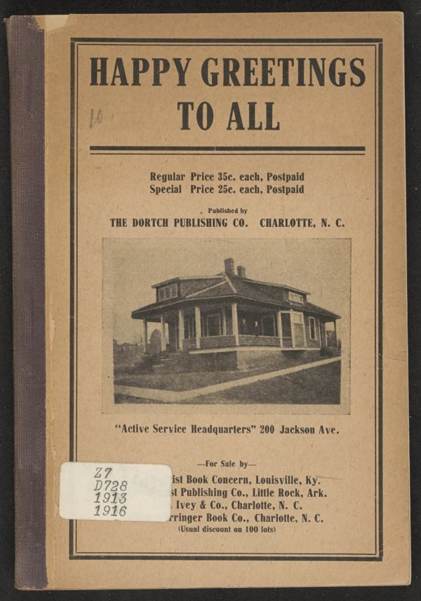 First page of Happy Greetings to All