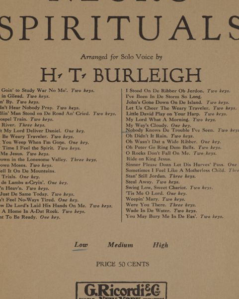 Nobody Knows de Trouble I've Seen