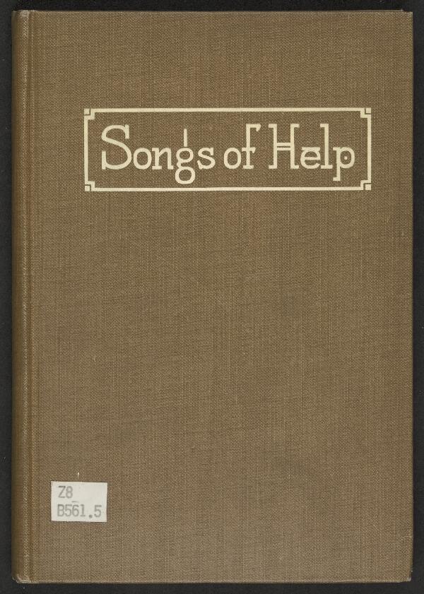 First page of Songs of Help