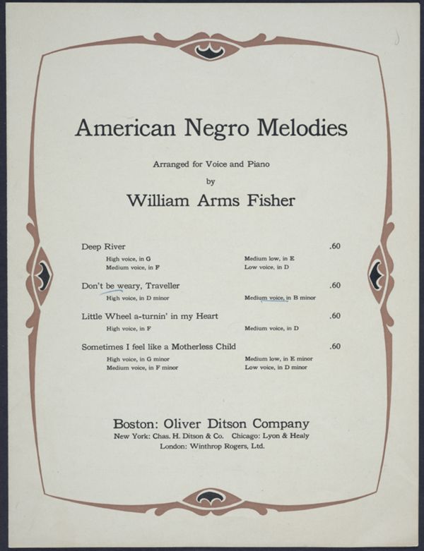 American Negro Melodies