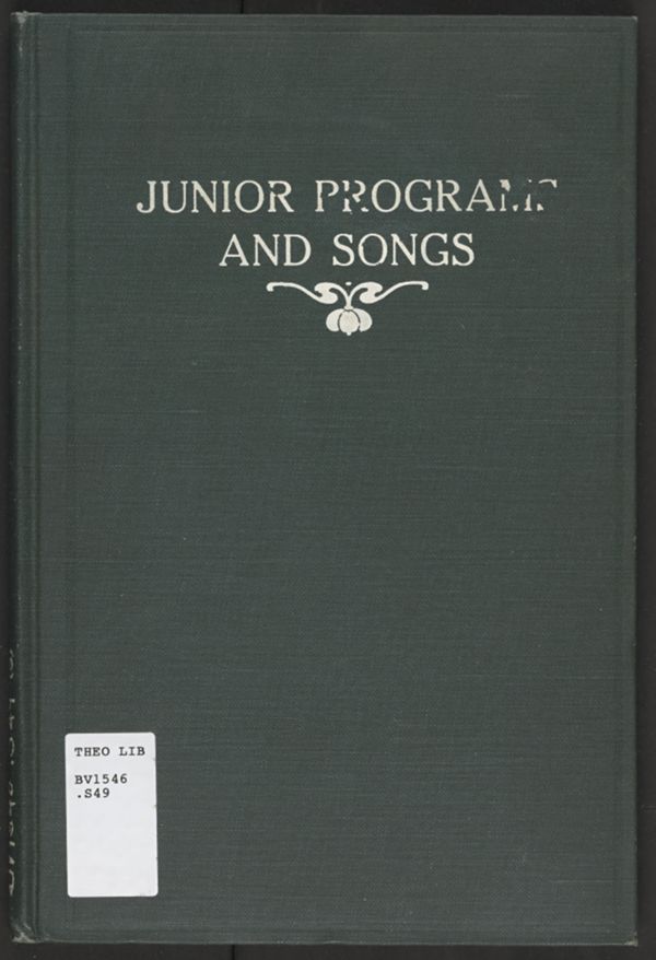 Junior Programs and Songs