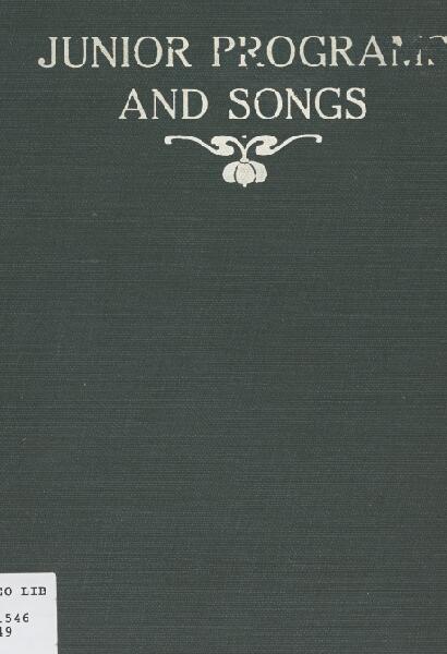 Junior Programs and Songs