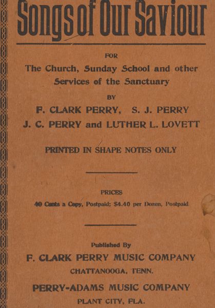 Songs of Our Saviour