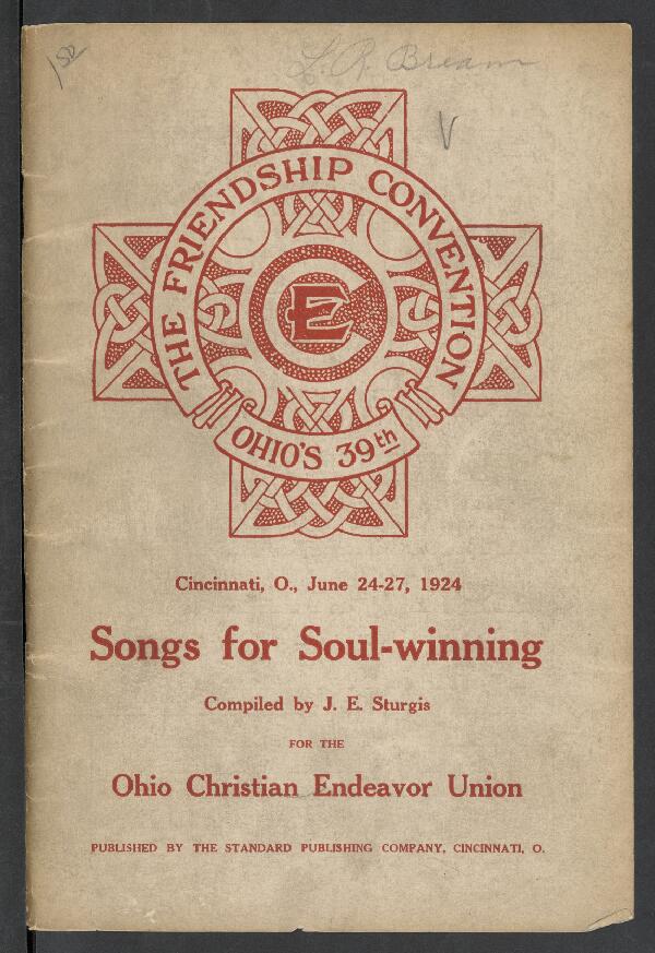 First page of Songs for Soul-winning