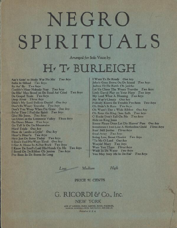 First page of Were You There?