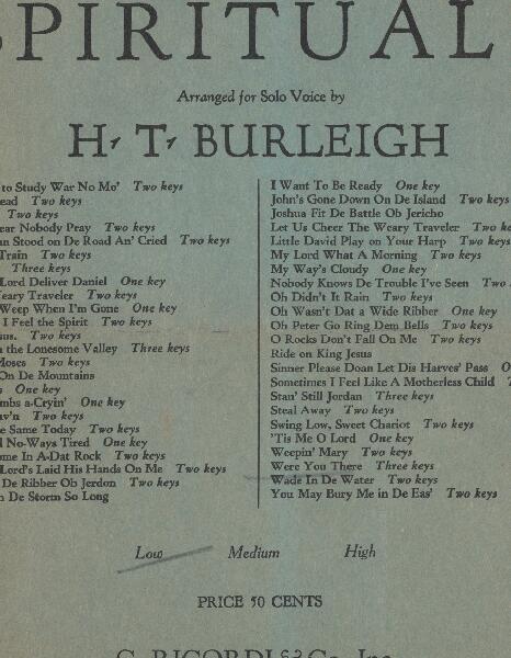 First page of Were You There?