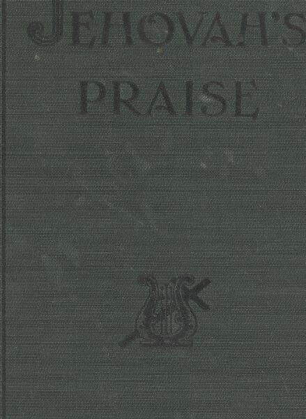 First page of Jehovah's Praise