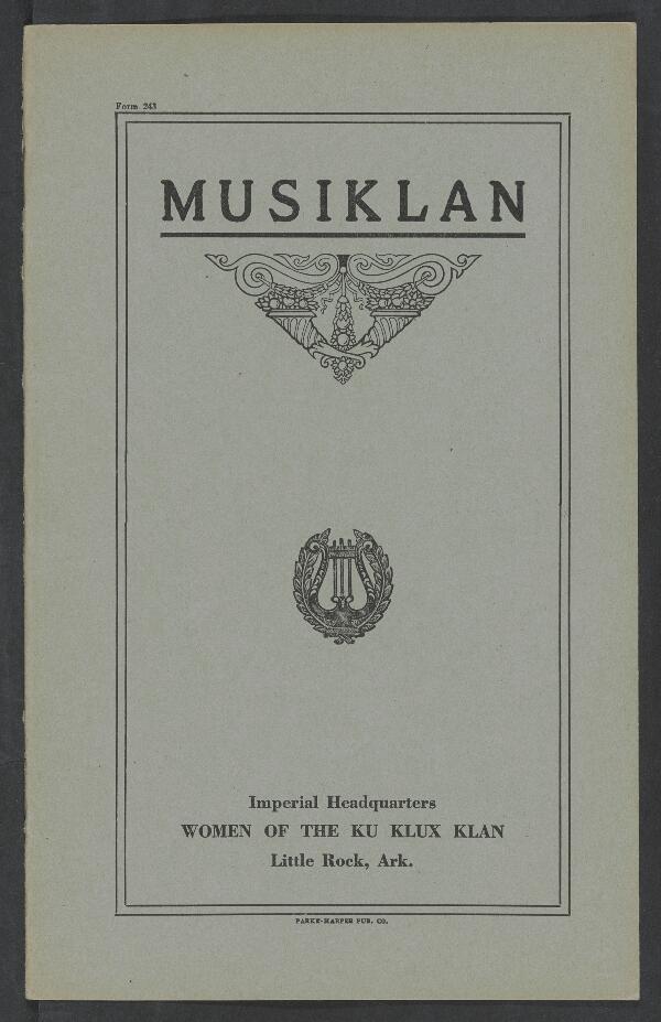 First page of Musiklan