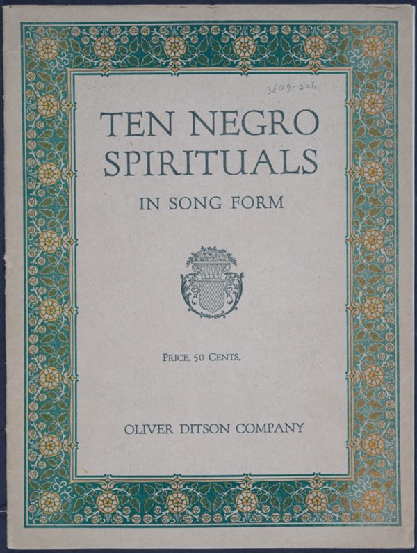 Ten Negro Spirituals