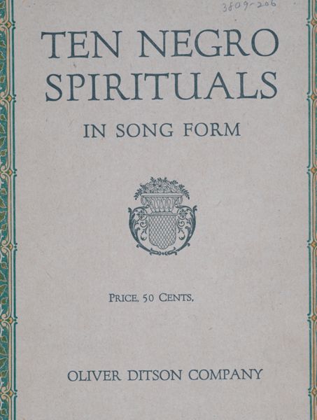 Ten Negro Spirituals