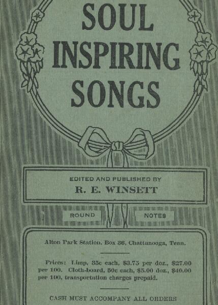 First page of Soul Inspiring Songs