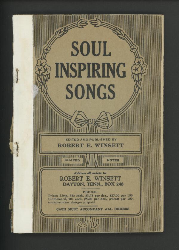 First page of Soul Inspiring Songs