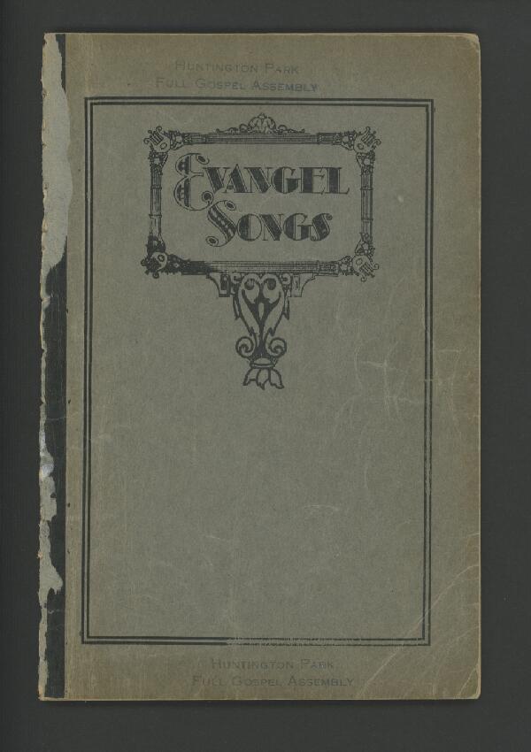 First page of Evangel Songs