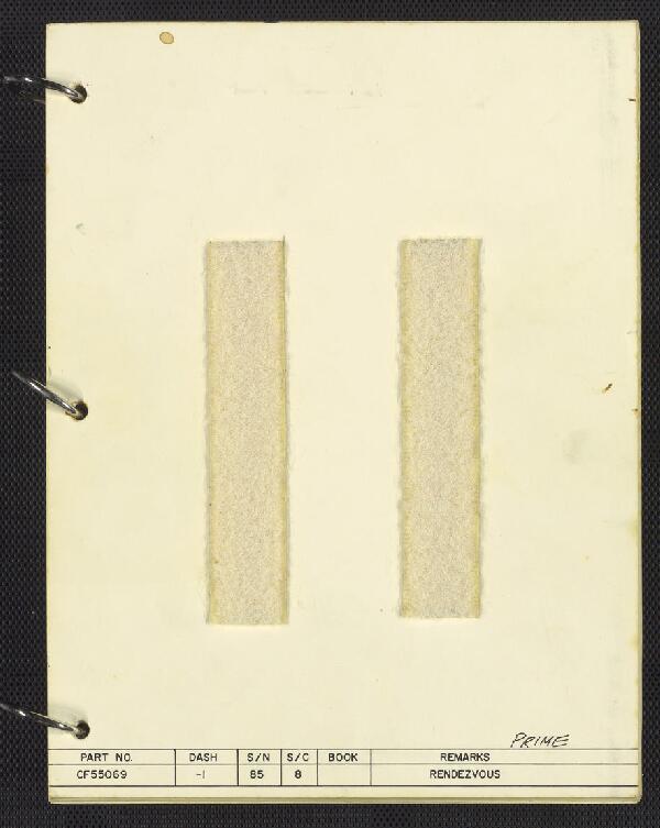 First page of Gemini 8: Rendezvous