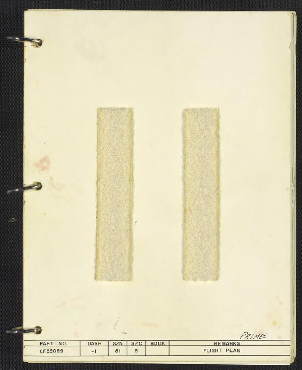 First page of Gemini 8: Flight Plan