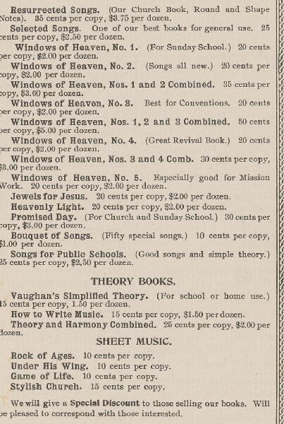 First page of