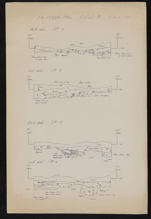 First page of La Piana Field B Sections (2)