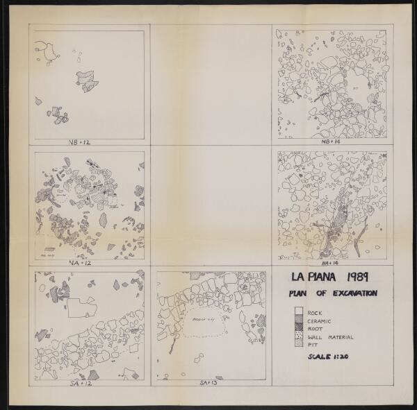First page of La Piana 1989 Plan of Excavation
