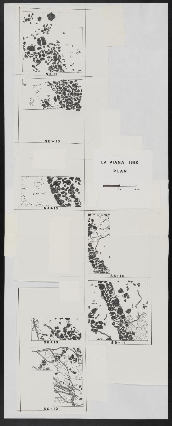 First page of La Piana 1990 Plan