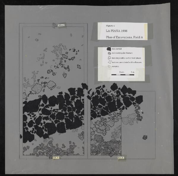 First page of Plan of Excavations, Field A