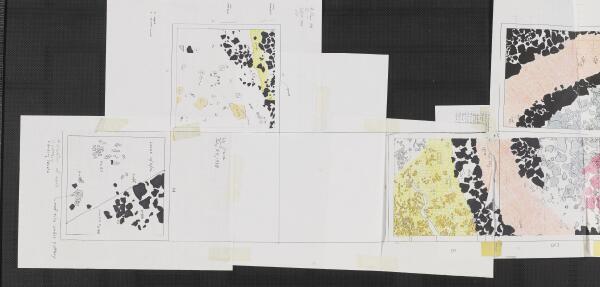 First page of Combined Plans of Excavation 1998