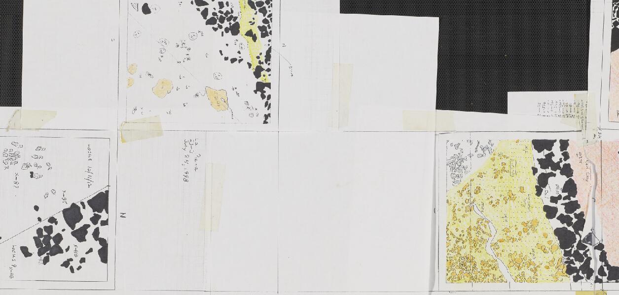 First page of Combined Plans of Excavation 1998