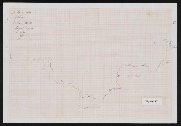 First page of Cistern, Section W-E