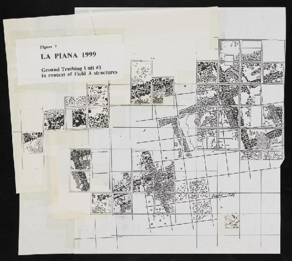 First page of Ground Truthing Unit #1 in context of Field A structures