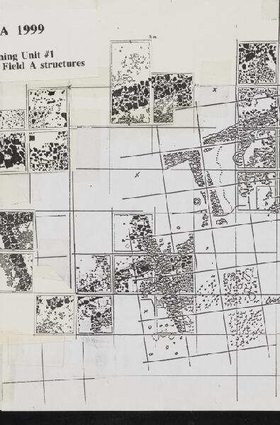 First page of Ground Truthing Unit #1 in context of Field A structures